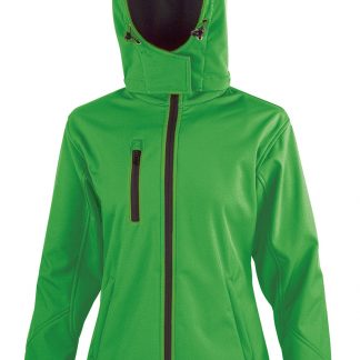 giacca softshell donna verde